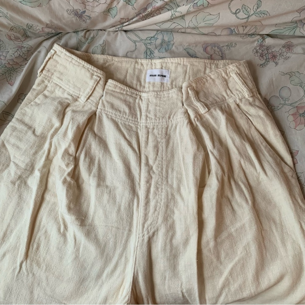 Elegant Cream Trousers